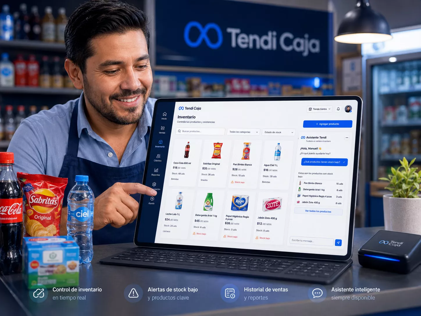 Control de ventas e inventario